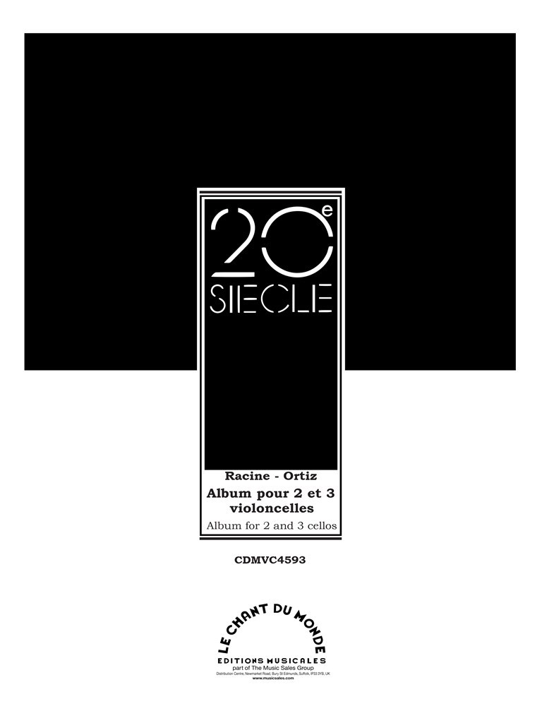 Album Pour Deux Et Trois Violoncelles